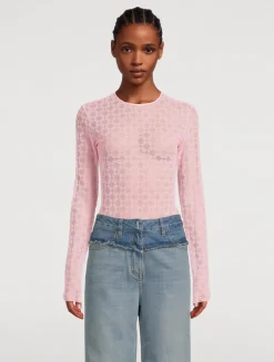 Monogram 72 Tulle Bodysuit