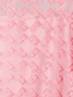 Monogram 72 Tulle Midi Dress