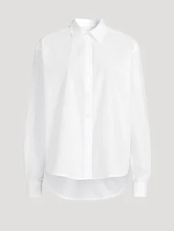 Monogram Poplin Shirt In Stripe Print