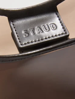 Moon Leather Shoulder Bag