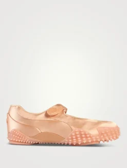 Mostro Fey Satin Ballerina Sneakers