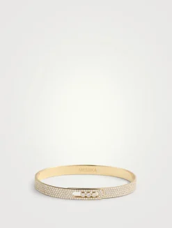 Move Noa 18K Gold Pavé Diamond Bangle
