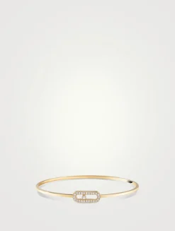 Move Uno Flex Bangle Bracelet With Pavé Diamonds