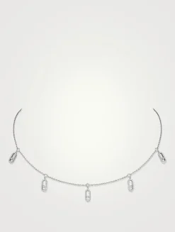 Move Uno 18K Gold Necklace With Diamonds