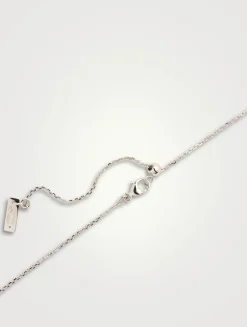 Move Uno 18K Gold Pavé Necklace With Diamonds