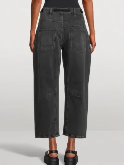 Moxie Barrel-Leg Jeans
