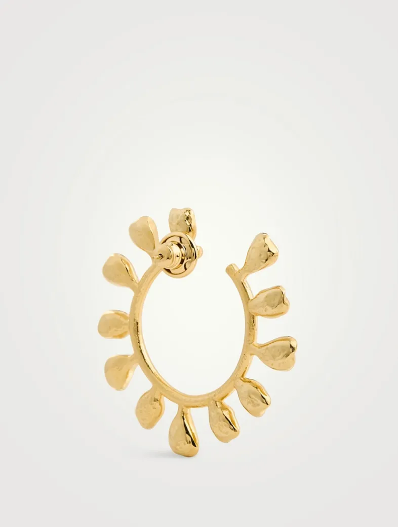 Multicolour Crystal Hoop Earrings