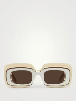Multilayer Rectangular Sunglasses