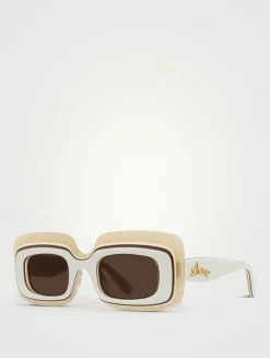 Multilayer Rectangular Sunglasses