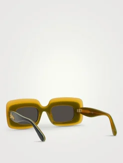 Multilayer Rectangular Sunglasses