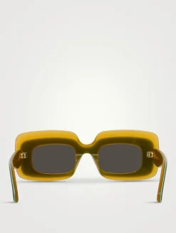 Multilayer Rectangular Sunglasses