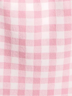 Muna Checkered Knit Mini Skirt