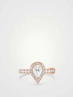 My Twin 18K Rose Gold Clip Earring With Diamonds