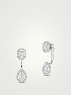 My Twin Toi & Moi White Gold Earrings With Diamonds