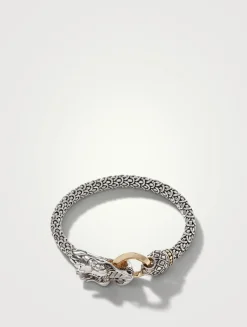 Naga Heritage Two-Tone Dragon Bracelet