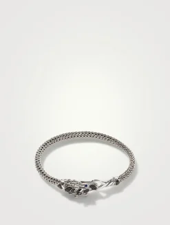 Naga 5mm Bracelet With Black Sapphire