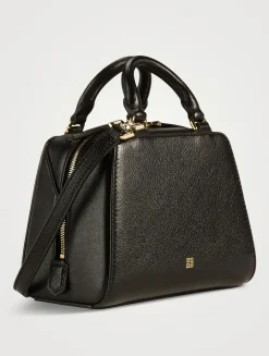 Nano Antigona Cube Leather Bag