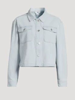 Natalia Cropped Denim Jacket