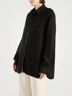 Nesson Linen Denim Shirt