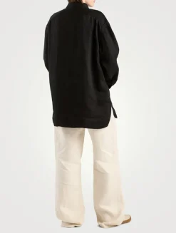 Nesson Linen Denim Shirt