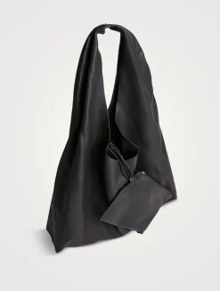 New Bindle Leather Tote Bag
