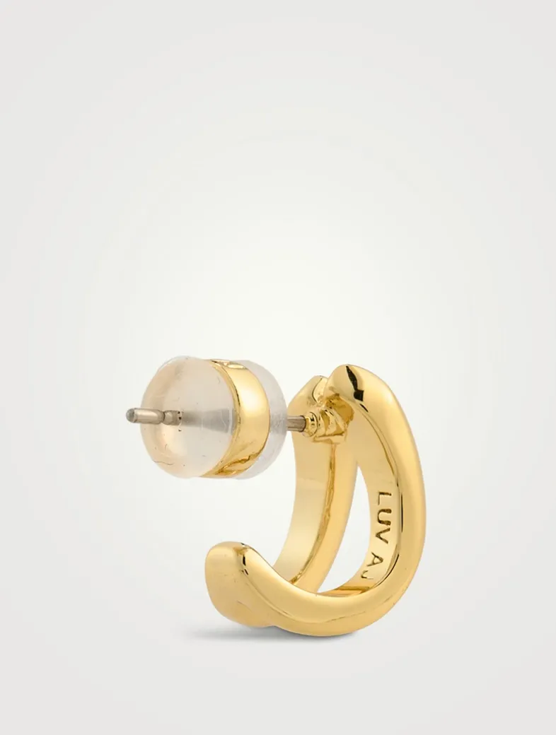 Night Swim Layla Split Hoop Earrings