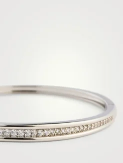 Night Swim Wave Hinge Cuff Bracelet