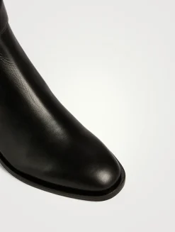 Noor Leather Ankle Boots