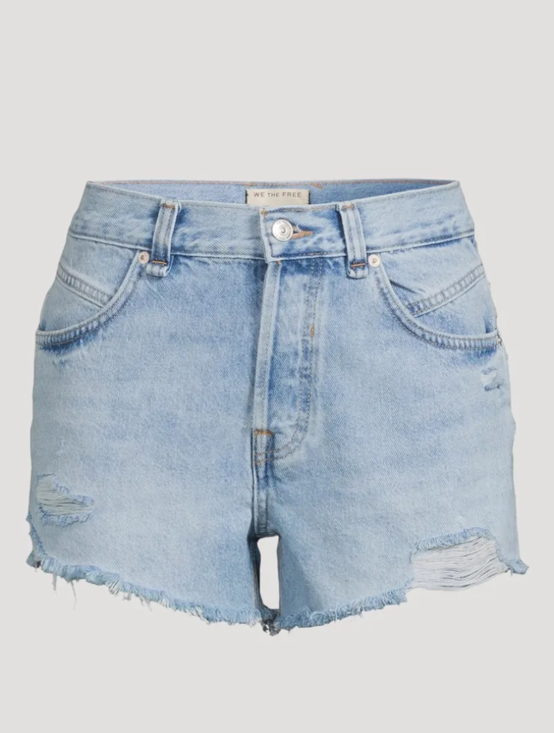 Now Or Never Denim Shorts
