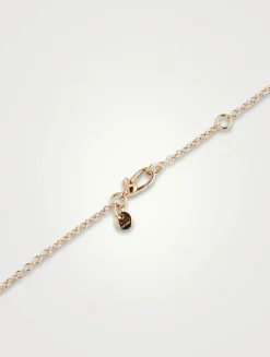 Nudo Pendant Necklace With Prasiolite And Diamonds