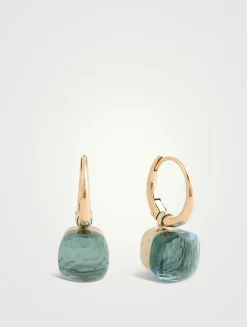 Nudo Petit Sky Blue Topaz Earrings