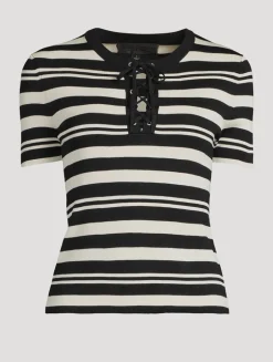 Oaklynn Silk Knit Top