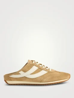 Oasis Suede Sneaker Mules