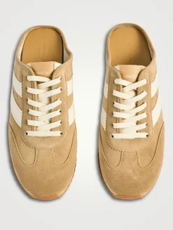 Oasis Suede Sneaker Mules