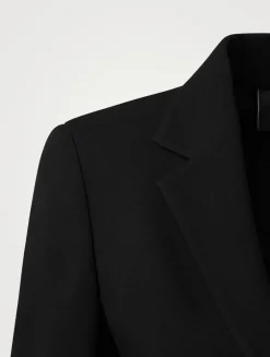 Ocelia Wool Double-Face Blazer