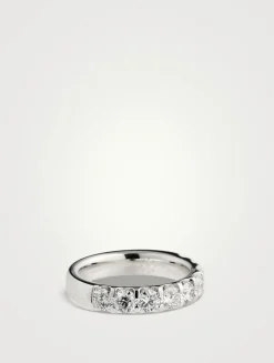 Odessa Platinum Nine-Stone Diamond Ring