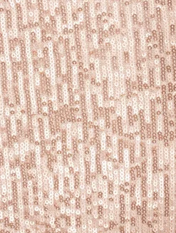 Off-The-Shoulder Sequin Gown