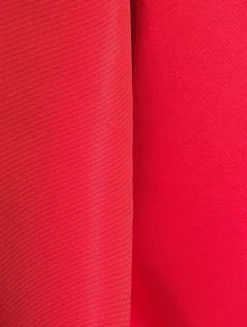 Off-The-Shoulder Silk Faille Midi Dress