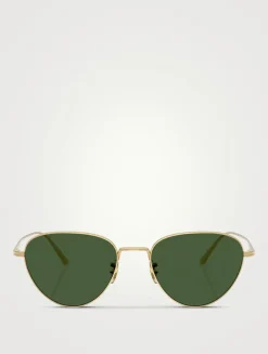 Oliver Peoples x Khaite 1991C Cat Eye Sunglasses
