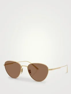 Oliver Peoples x Khaite 1991C Cat Eye Sunglasses