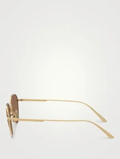 Oliver Peoples x Khaite 1991C Cat Eye Sunglasses