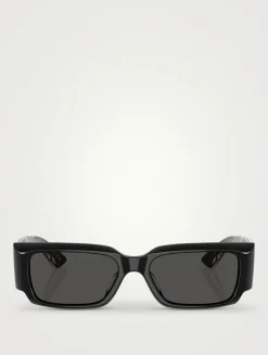 Oliver Peoples x Khaite 1995C Rectangular Sunglasses