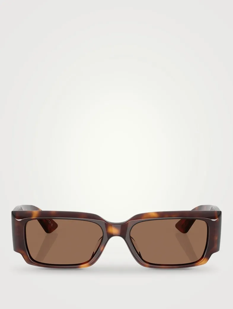 Oliver Peoples x Khaite 1995C Rectangular Sunglasses