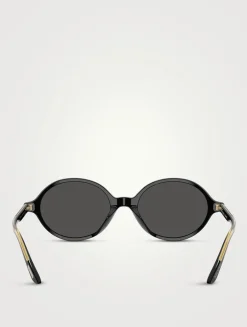 Oliver Peoples x Khaite Oval Sunglasses