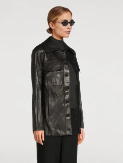 Oliver Peoples x Khaite Oval Sunglasses