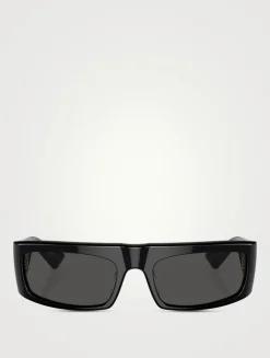 Oliver Peoples x Khaite Rectangular Sunglasses