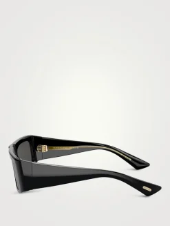 Oliver Peoples x Khaite Rectangular Sunglasses
