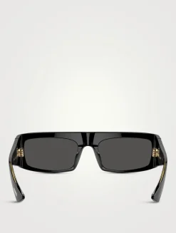 Oliver Peoples x Khaite Rectangular Sunglasses