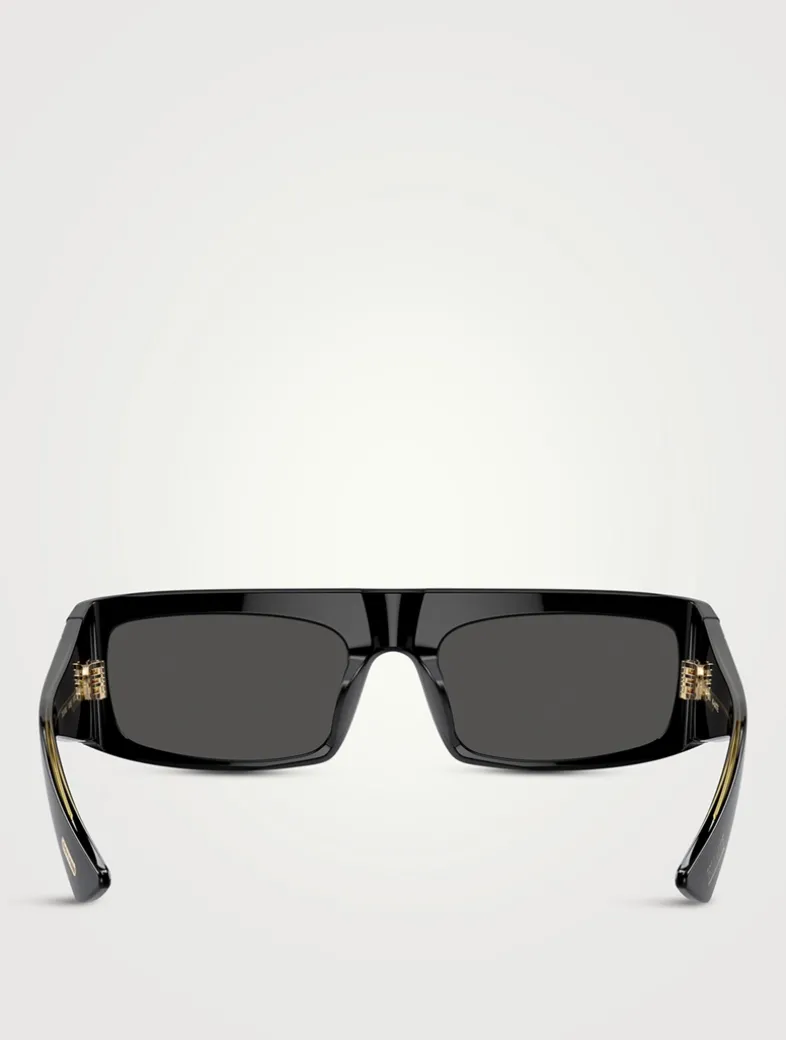 Oliver Peoples x Khaite Rectangular Sunglasses