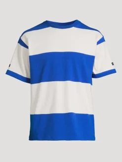 ON3 Kotn x Barbarian T-Shirt In Stripe Print